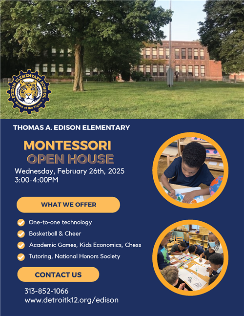 Edison Open House Feb 26